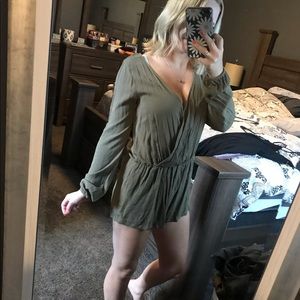 Long sleeve romper NWOT